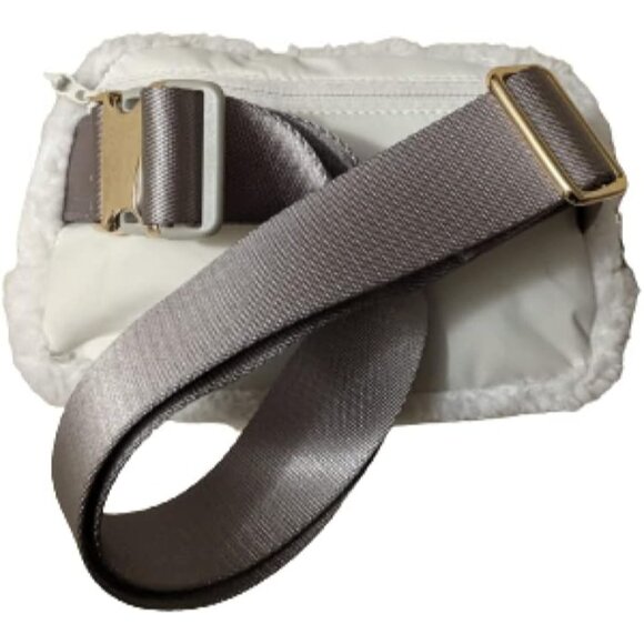 Athletica Everywhere Fleece Belt Bag Light Ivory - Picture 2 of 3